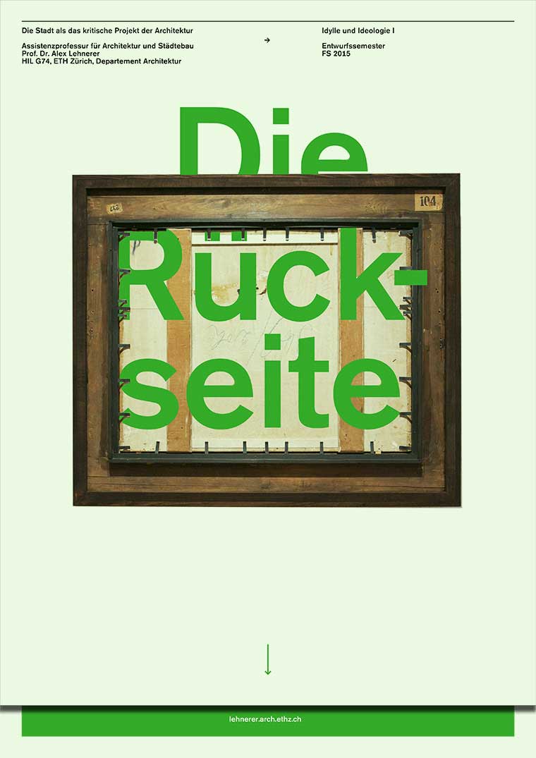 teaching: studio „the back“