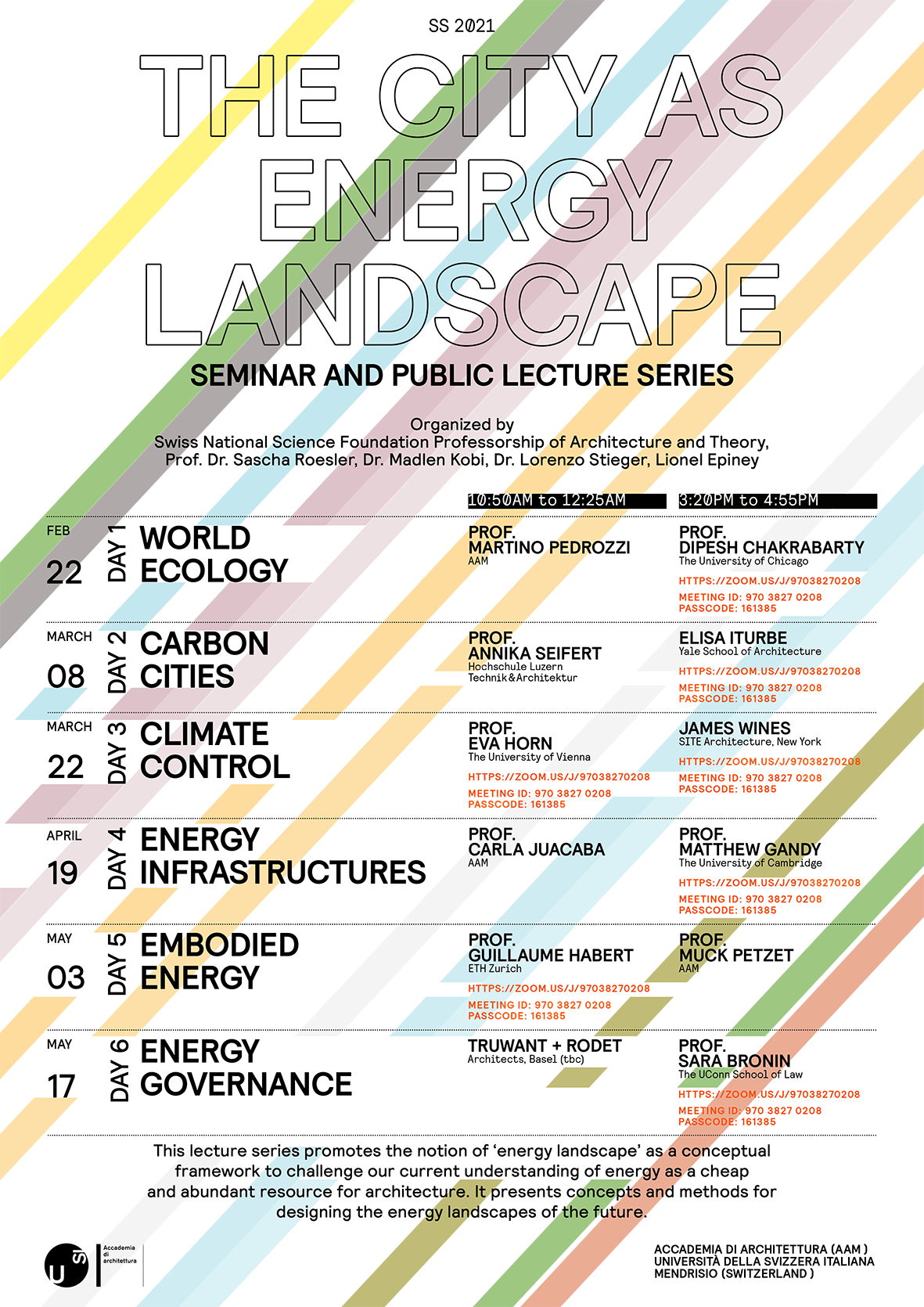 seminar: the city as energy landscape